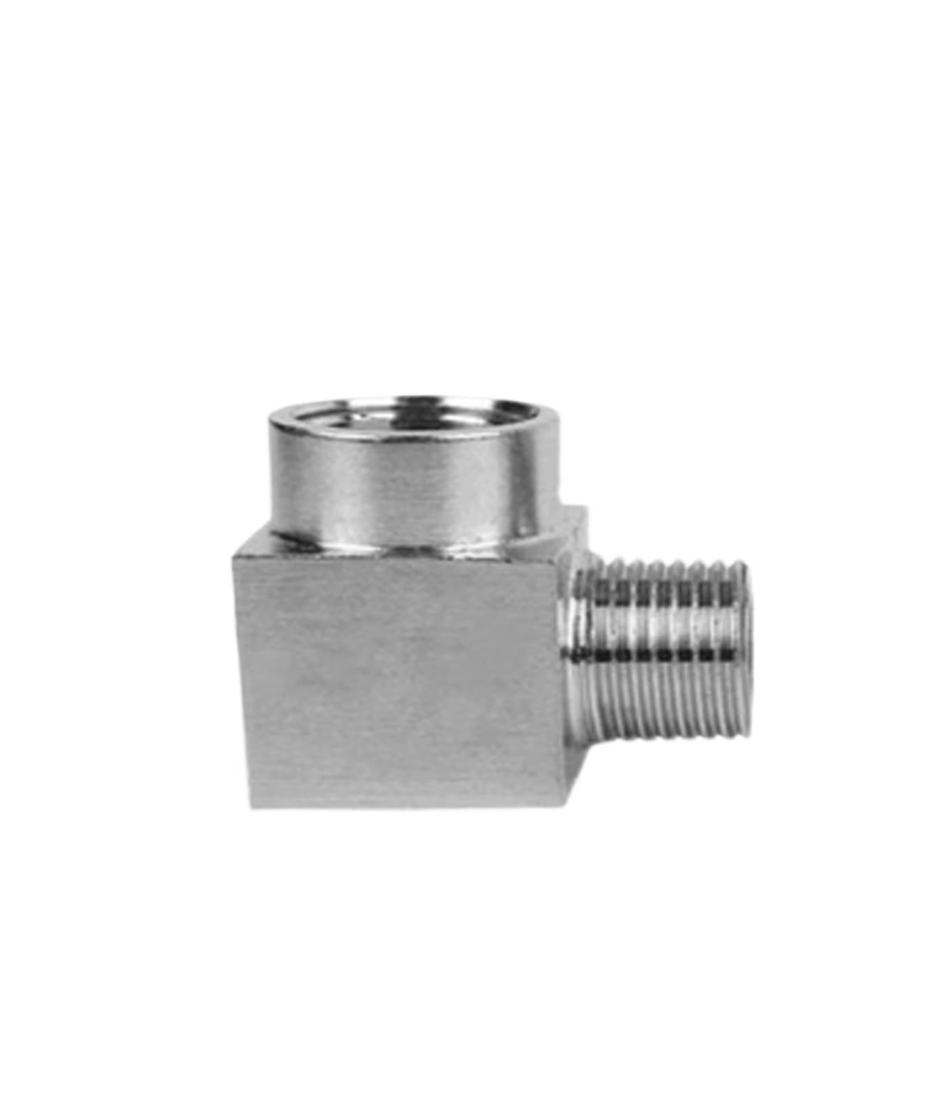 Coude mâle femelle 90° en acier inoxydable 304 pour tuyauterie 1/2"