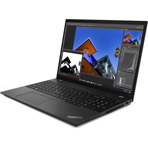 Image of Lenovo ThinkPad T16 Gen 2 21HH001FUS 16 inch Notebook - WUXGA - 1920 x 1200 - Intel Core i5 13th Gen i5-1335U Deca-core (10 Core) - 16 GB Total RAM - 16 GB On-Board Memory - 256 GB SSD - Thunder Black