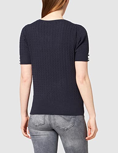 Naf Naf Mia MC Pullover, Blu Marino, S Donna