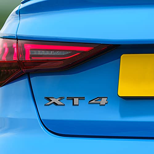 NXCY01 Hood logo 1x Metalen XT4 Logo Naamplaat Badge Universele Auto Body Decal Auto Trunk Sticker Compatibel met… - Afbeelding 6
