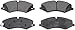 TRW TPC1479 Black Premium Ceramic Rear Disc Brake Pad Set