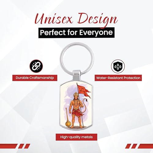 Image of Stylish Metal Keychains with Permanent Glossy Print - Inspirational Quotes & Spiritual Designs - Perfect Key chains for loved ones, Personal Use, Gifts & Return Gifts
