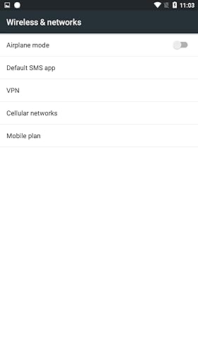Network Connection Status & Settings