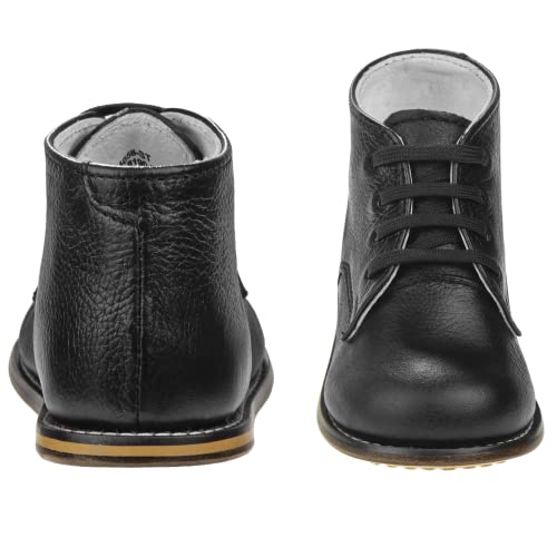 Josmo Baby Unisex Walking Shoes First Walker, Baby First Walker Shoes - Black Pebble (Size 4 Infant) #TOP3