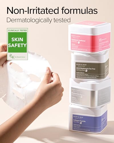 Mary&May Niacinamide Vitamin C Daily Face Mask - 30 Sheets - Image 7