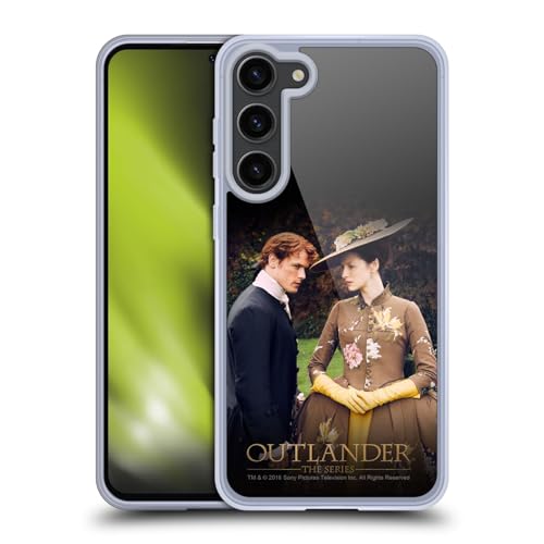 Funda de gel Outlander para Samsung Galaxy S23+ de Jamie y Claire