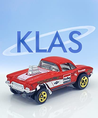 Hot Wheels '62 Corvette Gasser (Red) 3/5 HW Gassers, 2023-174/250(Short Card) - Image 2