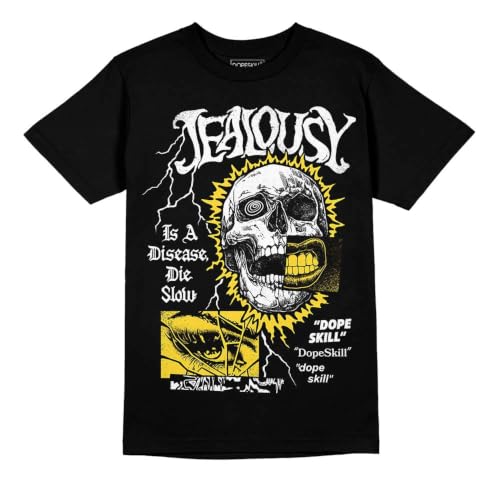 Image of DopeSkill Halloween Graphic Tee Streetwear Hip Hop Hypebeast Unisex T-Shirt Sneaker Colour Matching Shirts Spooky Graphic