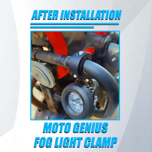 Image of 30MM Universal Fog Light Clamp for All Bikes | Durable Handlebar Mounting Solution ( Pack of 2)
