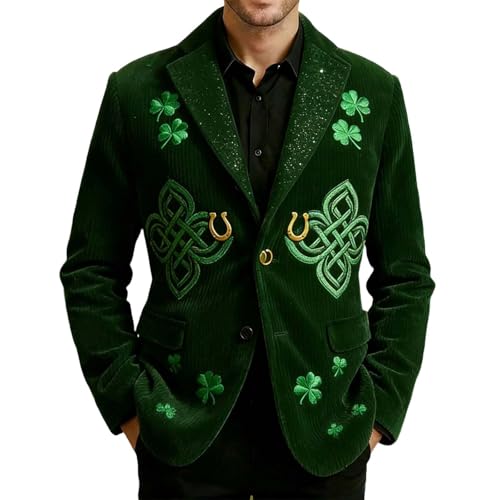 Smoking homme velours côtelé veste costume imprimé pour scène et boîte de nuit