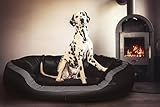 ORTHOPÄDISCH – Hundebett in humanmedizinischer Qualität. Anpassung an Körperkonturen und Gewicht | punktelastische Druckminderung | Temperaturausgleich und Belüftung | durchblutungsfördernd.