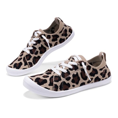 Image of Women's Barefoot Slip-On Sneakers, Slightly Roomy Toe Box, Arch Support Breathable Mesh Walking Loafers with No-Tie Elastic Laces, Non-Slip for All-Day Wear | Size Up Half Size for Wide Feet & High Instep