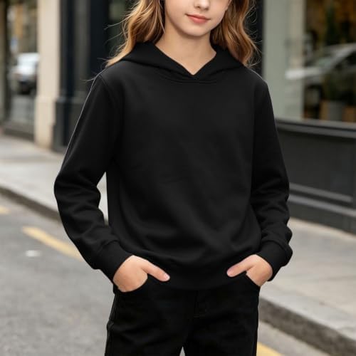 Hoodies for Boys Youth Hooded Sweatshirts Oversized Fashion Pullover Hoodie - 2