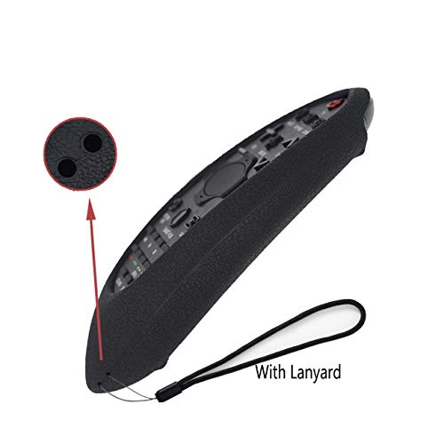 HUAYU Case for Samsung BN59-01185F BN59-01181A BN59-01185A BN59-01181B BN59-01182F LED HDTV Shock Proof Washable Remote Protector Cover (Black)