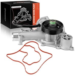 A-Premium Engine Water Pump with Gasket Compatible with Ram 1500 2011-2020, 2500 2011-2018 & Dodge Ram 1500, Ram 2500 2009-2010, Durango & Chrysler Aspen, 5.7L OHV