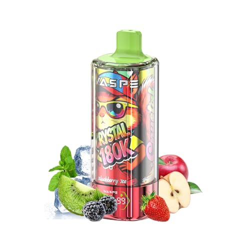 �y180000��z �d�q�^�o�R �g���̂� �x�C�v WASPE vape 180000��z�� 1�{��8�̖���ؑւ��\ �։��p�C�| ���� �{�� �����C�^�o�R �V�[�V�� �����^�� �l�C 650mAh Type-C�[�d�\ �j�R�`�� �^�[������ (180000