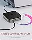 ICY BOX USB4 Docking Station (7-in-1) für 2 Monitore (1x HDMI & 1x DP), 4K 120Hz / 8K 30Hz, 3X USB 3.2 Gen 2 (10 Gbit/s), 60W Power Delivery, Gigabit Ethernet, Audio, IB-DK408-C41