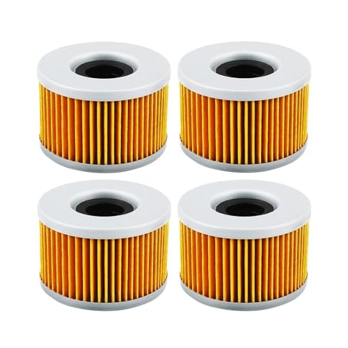 Filtre à huile pour pièces de moto CM250 CX500 GL650, pack de 4 pièces pour vidange