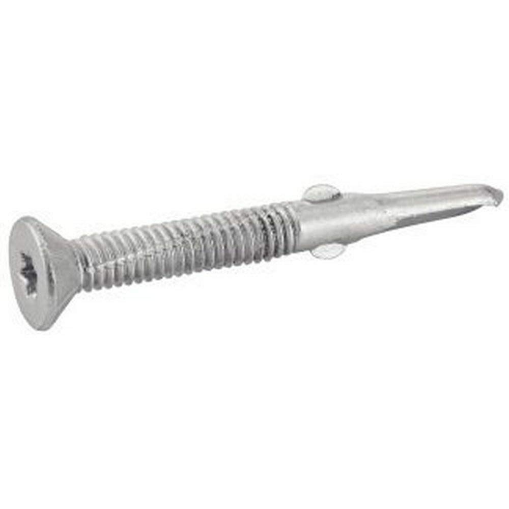 100 tornillos de cabeza avellanada 5,5 x 85 Bi-Metall A2 Torx punta de perforación N°5