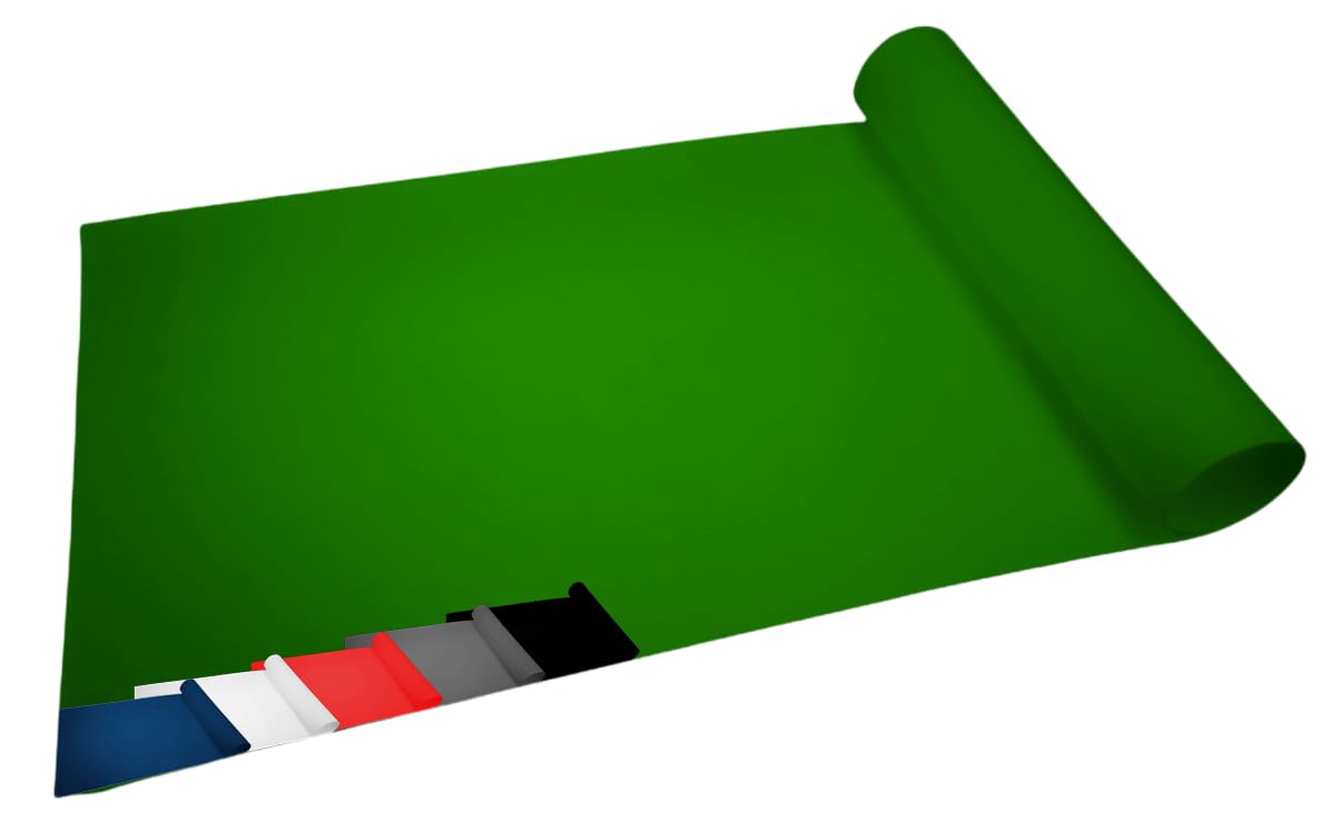 Tapis de passage vert 1x10m MadeInNature pour habiller un sol de fête abîmé