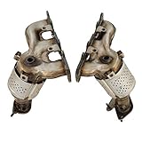 Exhaust Manifold with Catalytic Converter & Gasket + Hardware Pair Set for 2013-2015 Ford Explorer / 2013-2015 Flex / 2013-2015 Taurus / 2013-2015 Lincoln MKS / 2013/2015 MKT / 3.5L V6 Models Only