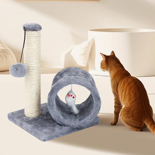 Colonne à chat interactive avec cachette suspendue et parcours de jeu - 7
