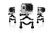 ProGear Large Motorbike ATV Roll Bar Mount With 3-Way Pivot Arm Kit For GoPro Hero 4/3+/3/2/1