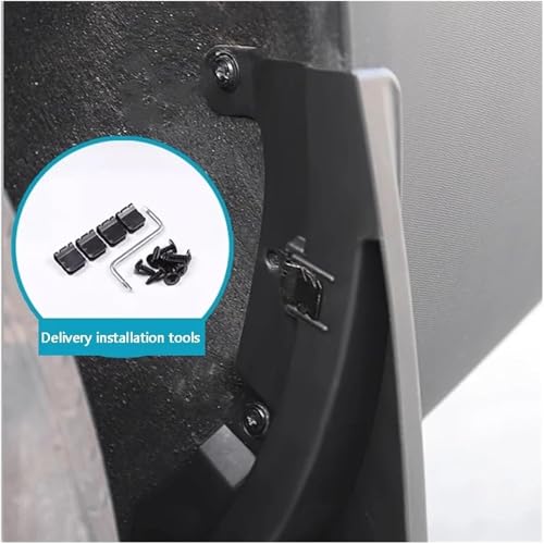 Guardabarros de coche delanteros y traseros para Jetour Traveller 2023 4
