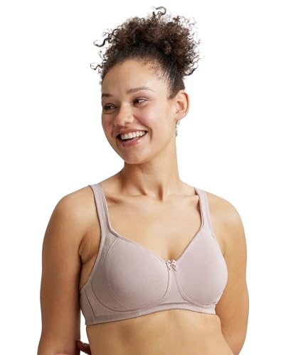 Image of Jockey ES24 Plus Size Bra | Wirefree | Non Padded | Full Coverage with Plush Lining Cup| Super Combed Cotton Elastane Fabric
