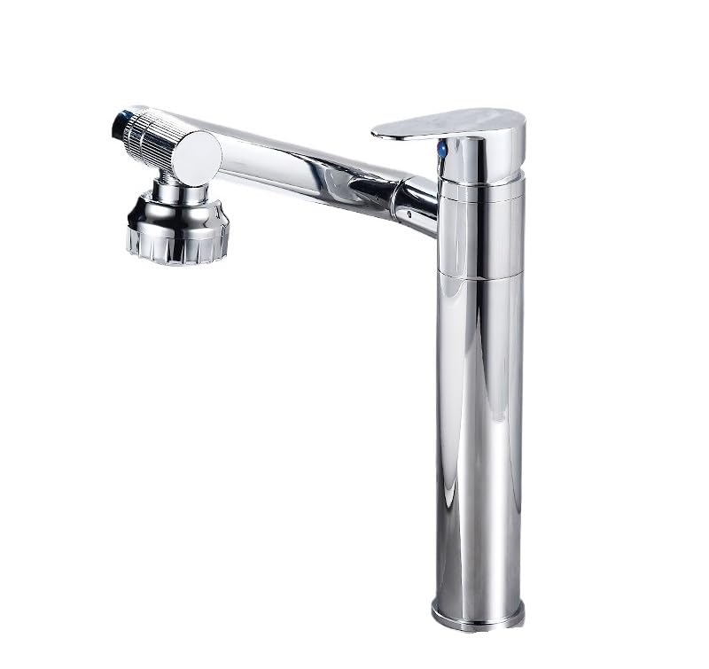 Robinet de salle de bain multifonctionnel pour un lavage de cheveux facile grâce à sa douchette