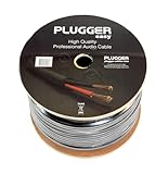 - Bobine de câble pour haut-parleur PLUGGER Gamme EASY - Section 2 x 2.5mm² - Longueur 100 mètres - Câble nu