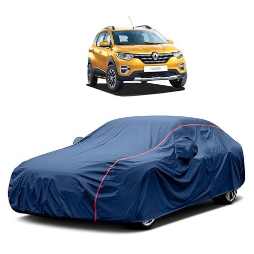 Image of Heavy-Duty Car Cover for Renault Triber (2019 to 2025 All Models) Deluxe Waterproof & UV-Resistant All-Season Exterior Protection