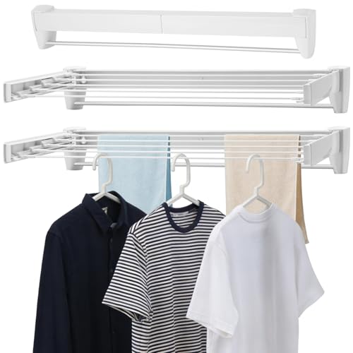 Collapsible 5-Rod Drying Rack
