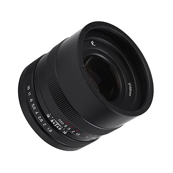 F1.8 Objektiv mit großer Blende, abgestufter Blende und manuellem Fokus Design Aussehen ist stilvoll und modern 35-mm…