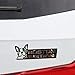 Dog Edition Car Badges Laser Cutting 3D Emblem, Automotive Decals Stickers Funny Animal Decor for Car, Truck, RV, Boat Exterior Decoration (Boston Terrier)