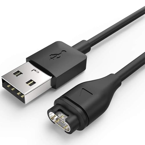 T Tersely 1M Charging Cable for Garmin Vivoactive 5 4 4s 3 Charger for Venu 3 3S sq 2 2s Bounce Instinct 2X Fenix 7 7S 7X/6 6S 6X/5 5S 5X/Forerunner 255 255S 55 935/Epix (Gen2)/Approach S60