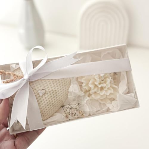 Gokai, Kit 2 Velas Aromáticas Coração e Flor | Aroma Perenne e Ce...