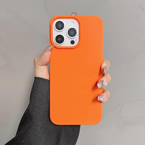 Coque antichoc iPhone 15 contre les chutes et rayures Orange