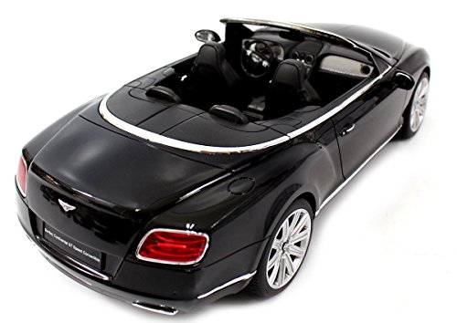 Powertrc Full Functional Gt Speed Bentley Continental Official Licensed By Bentley Rc Vehicles Battery Operated 1:12 Scale For Kids (Black) #TOP1