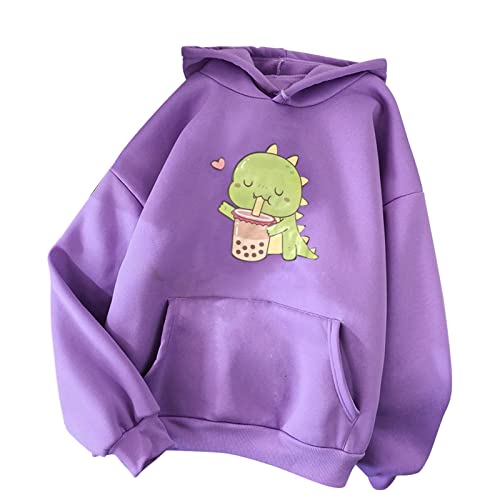 Sudadera unisex con capucha, para adolescentes, niñas, Kawaii, para otoño e invierno, sudadera con capucha para mujer, sudadera informal con capucha, ropa de exterior, suéter cálido, tops con