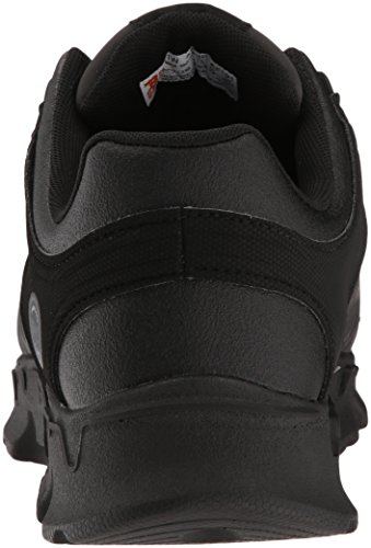 Timberland PRO Men's Powertrain Sport Alloy Safety Toe Static Dissipative Industrial Athletic Work Shoe, Black EverGuard Leather, 12 M3