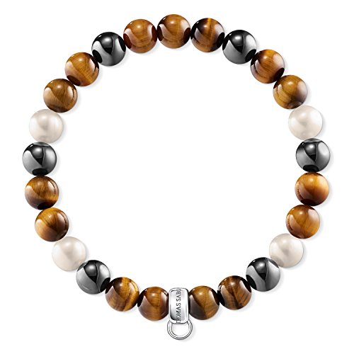 Preisvergleich Produktbild Thomas Sabo Damen-Armreifen Künstliche Perle X0218-948-2-L18,5