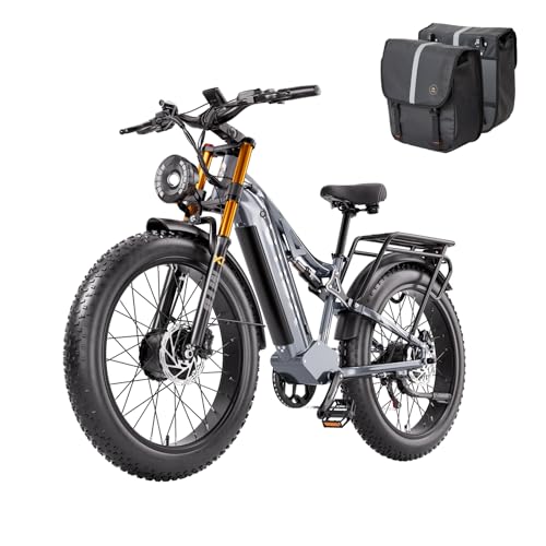 OTIDA Peak 6000W Dual Motor Electric Bike for Adults 42MPH