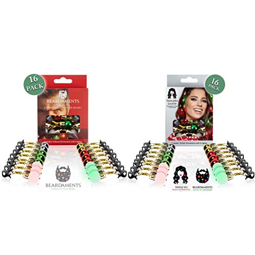 Beardaments Beard Lights and Hair Lights Bundle - The Original