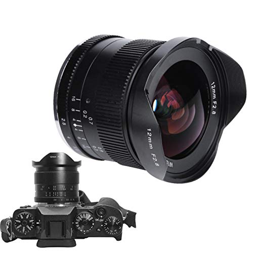 SALUTUYA Manuelles festes Weitwinkelobjektiv mit stufenloser Blende für Sony/Canon/Fuji für Architektur(Sony E Mount) – Bild 8