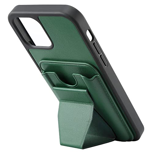 Étui de carte d'insertion de support en PU bleu pour iPhone 13 12 11 Pro Max - 3