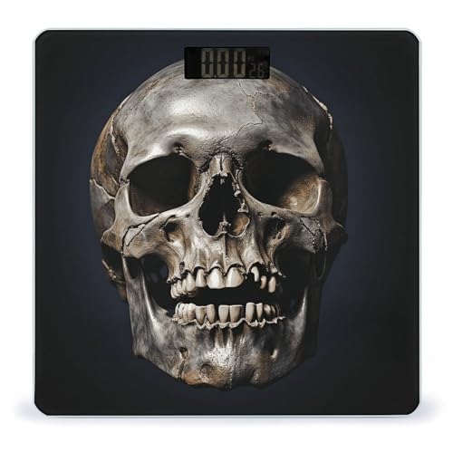 Báscula Digital de Baño con Pantalla LED Clara y Plataforma de Vidrio Templado miniatura 1