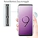 Casetego for Galaxy S9 Case,Magnetic Invisible Stand,Compatible with MagSafe & Built-in Screen Protector,Unique Design Full Shockproof Drop Protection Cover for Galaxy S9,Purple Flower