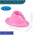 AKOAK 2 Pcs Nail Oil Bottle Base, Rubber Nail Oil Fixing Clip, High Elasticity/Softness/Overflow proof, for Different Shapes Nail Oil Bottle