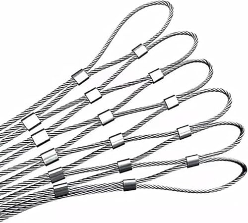 Rete a corda flessibile in acciaio inox Rete di recinzione in acciaio inossidabile, resistente, con connessioni a scatto, fori for rete di recinzione intrecciata flessibile for giardino agricolo Rete